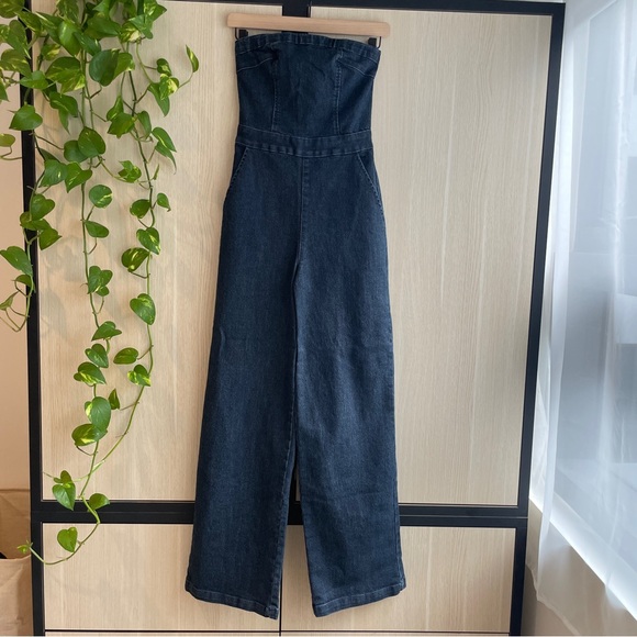 Denim Jumpsuit - Picture 1 of 4